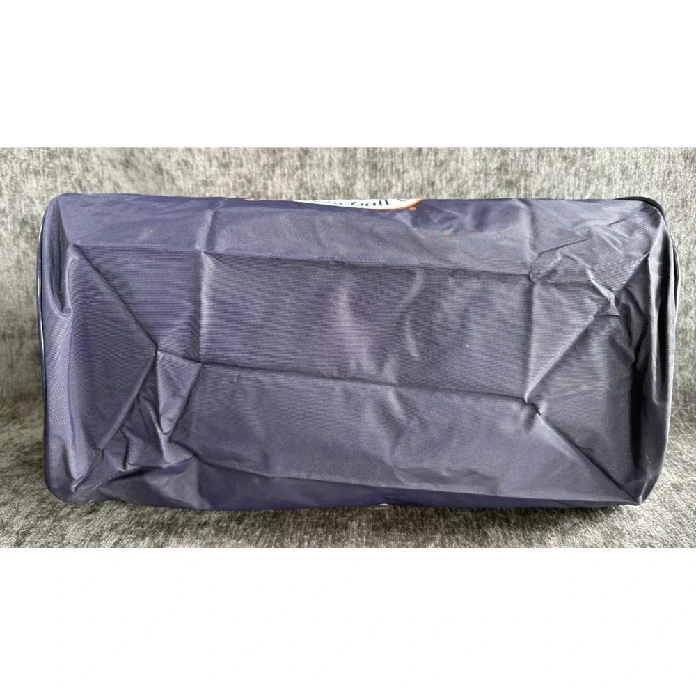 Vintage San Diego Padres BofA Giveaway Barrel Duffel Bag 90s Navy Blue Orange